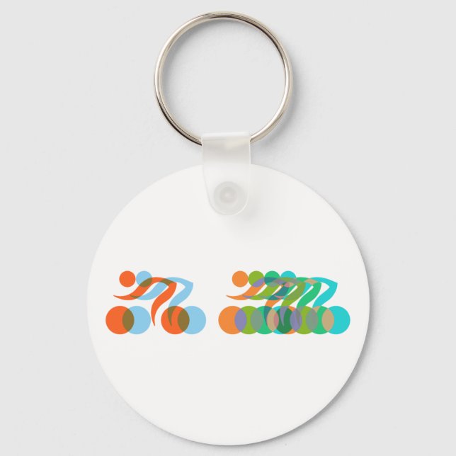 Bikers Freak Keychain (Front)