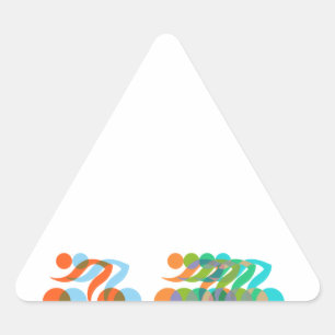 Bikers Freak Triangle Sticker