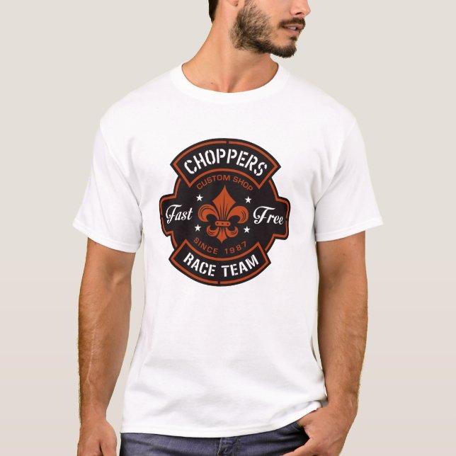 Biker's Soliloquy: Hamlet-Inspired T-Shirt (Front)