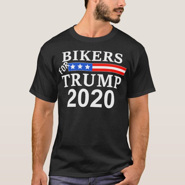 Bikers Trump 2020 T-Shirt (Front)