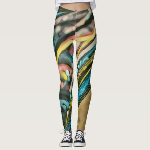 Bikes artwork leggings
