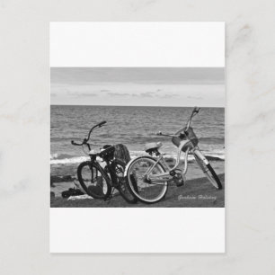 Bikes by the Sea Postcard