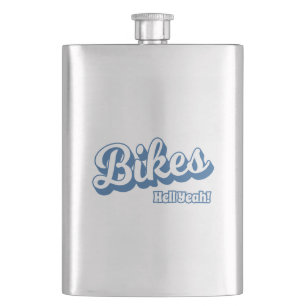 Bikes Hell Yeah! Hip Flask