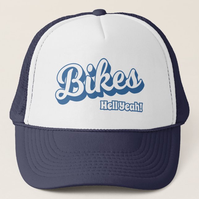 Bikes Hell Yeah! Trucker Hat (Front)