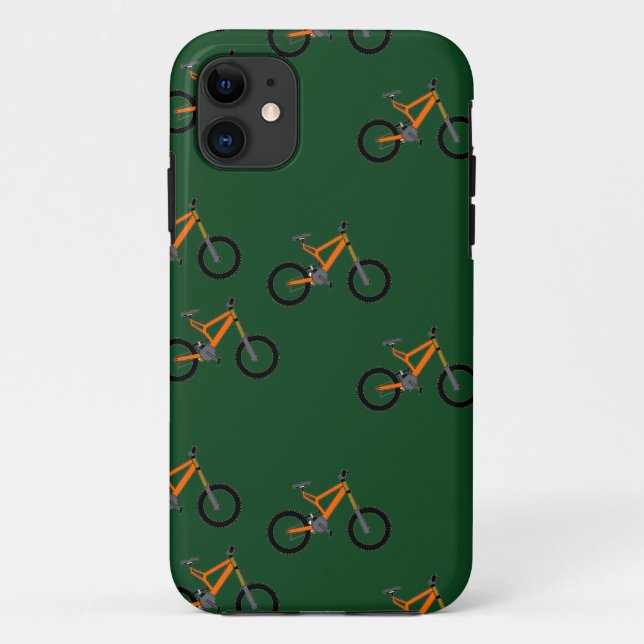 Bikes on green Case-Mate iPhone case (Back)