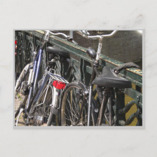 Bikes postcard