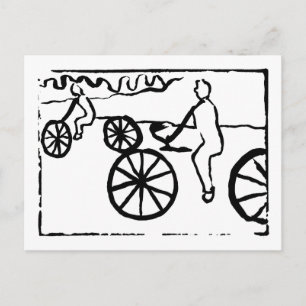 Bikes Postcard