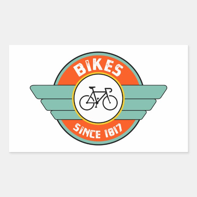 Bikes, Since 1817 Sticker (Front)
