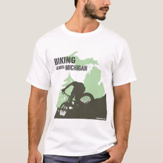Biking Across Michigan T-Shirt