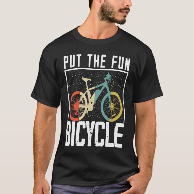 Biking and Cycling    4 T-Shirt (Front)