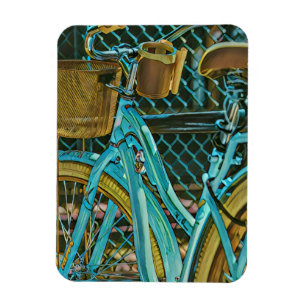 Biking Artwork Magnet