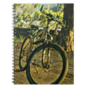 Biking Artwork Notebook