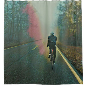 Biking Lover Gift Cycling Painting