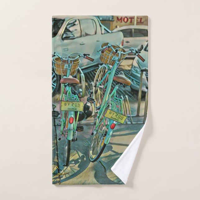 Biking Lover Gift For Cyclist Hand Towel (Hand Towel)