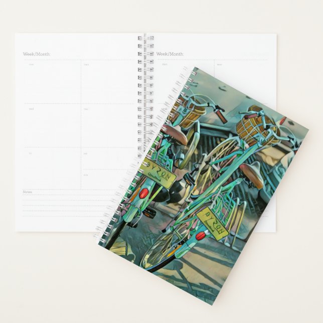 Biking Lover Gift For Cyclist Planner (Display)