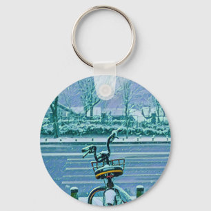 Biking Lover Gift Keychain