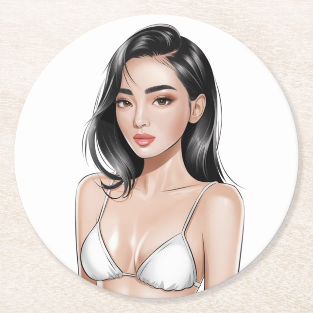 Bikini Babe Coaster (Front)