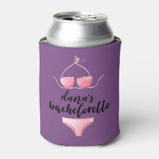 Bikini Bachelorette Gift Can Cooler