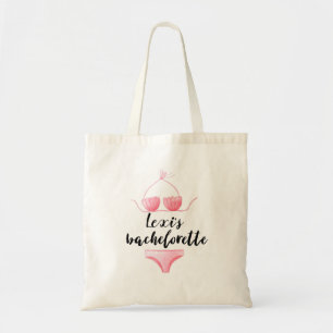 Bikini Bachelorette Personalized Tote Bag