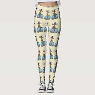 Bikini Booty Beach Girl Thunder_Cove Leggings