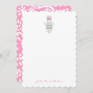 Bikini Bunny Personalized Notes