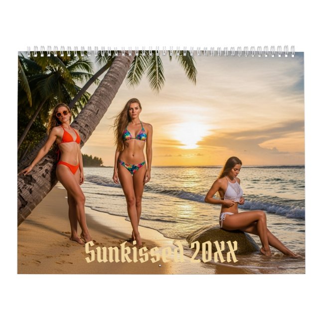 Bikini Calendar with Beautiful Women - Limited (Cover)