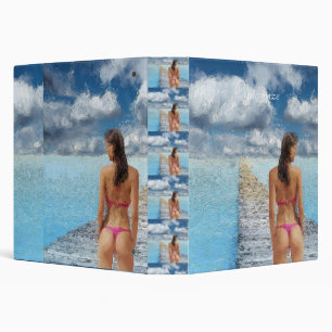 Bikini Girl Thunder_Cove Binder