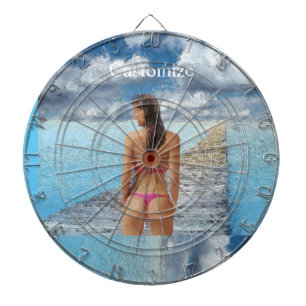 Bikini Girl Thunder_Cove  Dartboard