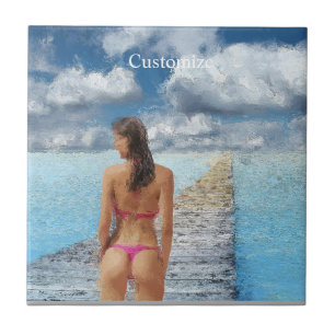 Bikini Girl Thunder_Cove Tile