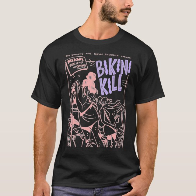 Bikini Kill  Classic  T-Shirt (Front)