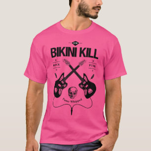 Bikini Kill Guitar Vintage Logo T-Shirt