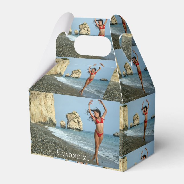 Bikini Model Dancing Thunder_Cove Favor Box (Front Side)