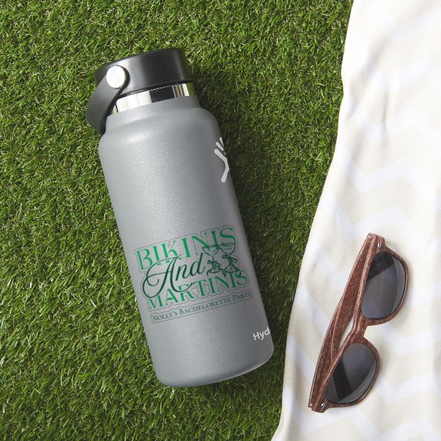 Bikinis and Martinis – Custom Bachelorette Party (HydroFlask Insitu)
