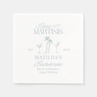 Bikinis and martinis Elegant vintage bachelorette