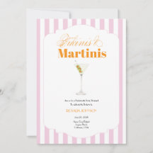 Bikinis & Martinis bachelorrette (Pink & Orange)
