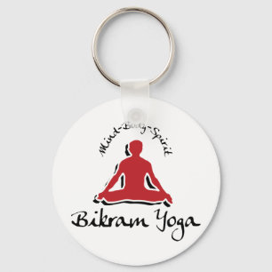 Bikram Yoga Keychain
