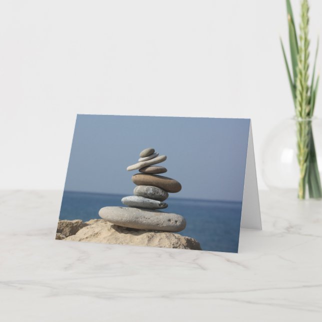Bilan Zen Nouveau Age Note / Carte de voeux (Devant)