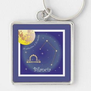 Bilancia 24.09. al 23.10. Schlüsselanhänger Keychain