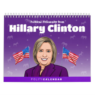 Bilary Clinton - Calendrier de l'humour politique