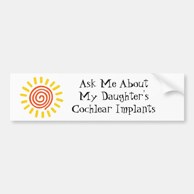 Bilateral Bumper sticker (Front)