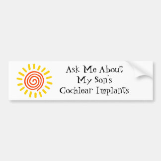 Bilateral Son's Bumper sticker