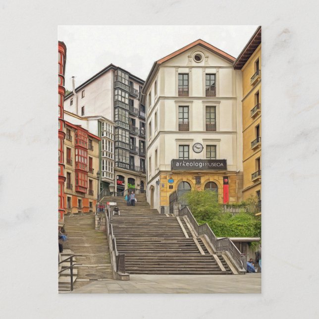  Bilbao. #18.   Postcard (Front)