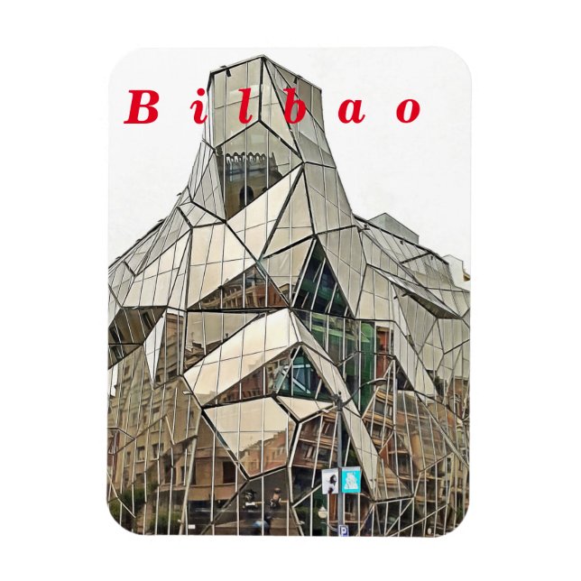  Bilbao. #28 Magnet (Vertical)