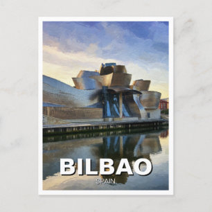 Bilbao Guggenheim Museum Travel Postcard
