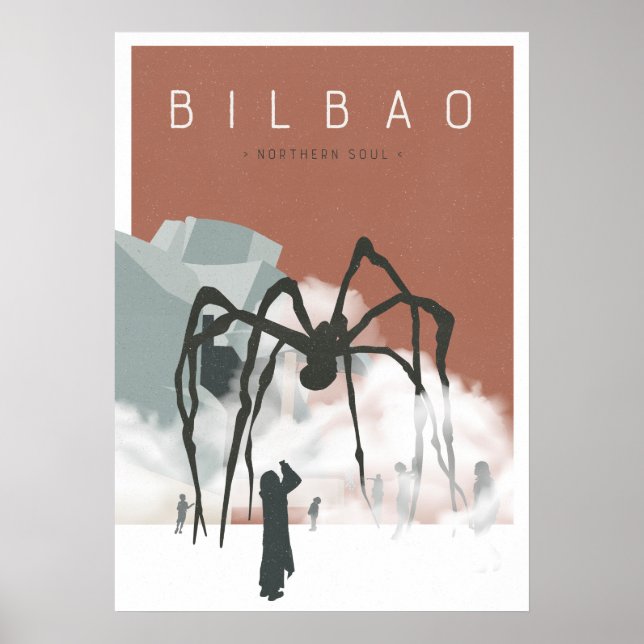 BILBAO * NORTHERN SOUL POSTER (Front)