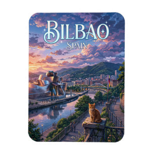 Bilbao Spain Magnet