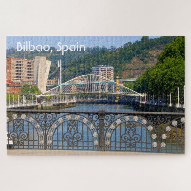 Bilbao: three bridges, Basque Spain  Jigsaw Puzzle (Horizontal)