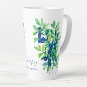 Bilberries Latte Mug