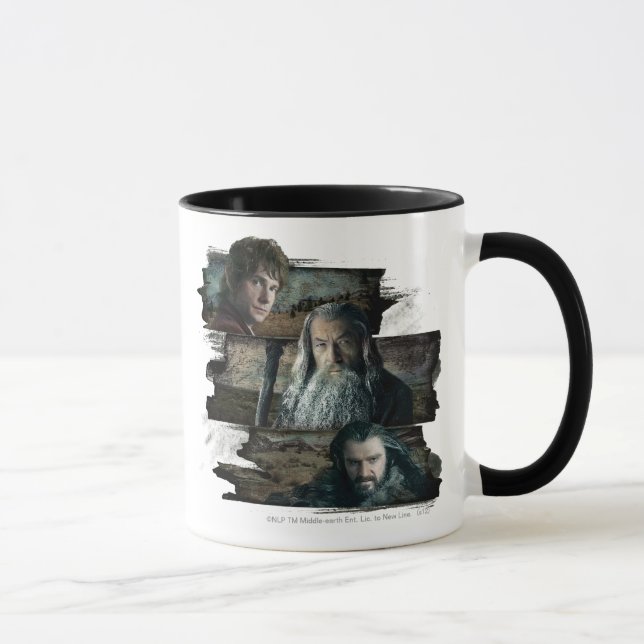 BILBO BAGGINS™, Gandalf, THORIN OAKENSHIELD™ Mug (Right)