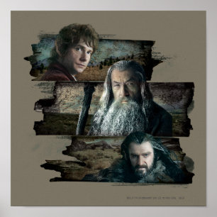 BILBO BAGGINS™, Gandalf, THORIN OAKENSHIELD™ Poster